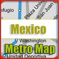 Mexico Metro Map Offline