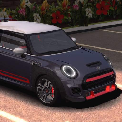 Drive Sim Mini Cooper Racing City Game