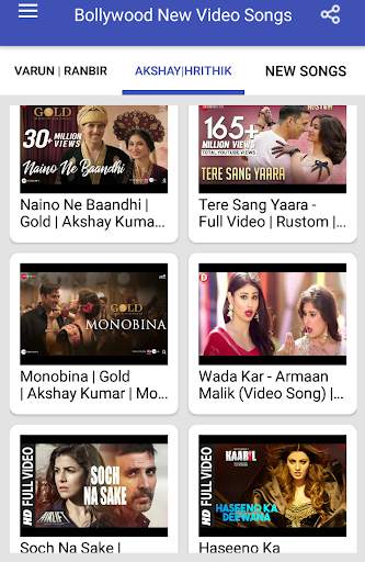 Bollywood New Video Songs - New Hindi Song screenshot 2