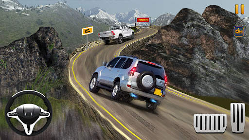 Gra wyścigowa Prado jeep screenshot 1