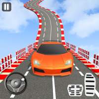 कार गेम - रैंप गाड़ी स्टंट 3D