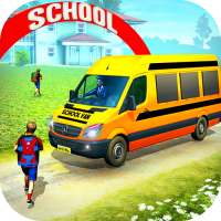 Offroad School Van Driving: Kleinbus-Simulator