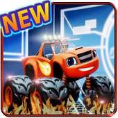blaze race game and the monster truck
