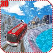 Offroad Snow Bus Drive 3D