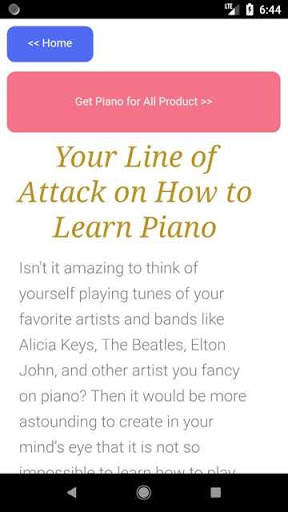 Free Piano Learn Offline App Download Play Songs скриншот 3