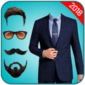 Man Suit Photo Editor-Beard-Mustache-Hairstyles on 9Apps
