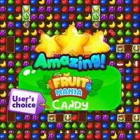 Fruit Candy Mania: Crush Candy Puzzle