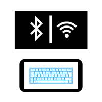 PC Keyboard WiFi & Bluetooth (  Mouse | Track pad)