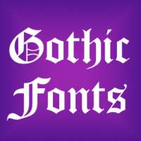 Gothic Fonts for Android on 9Apps