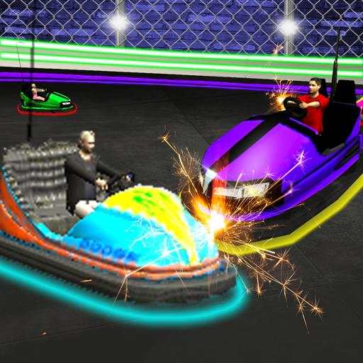 Light Bumping Cars Extreme Stunts: Bumper Car Game