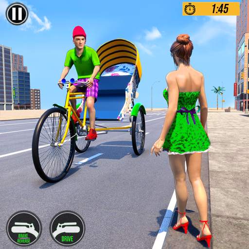 Bicycle Rickshaw Driving Games