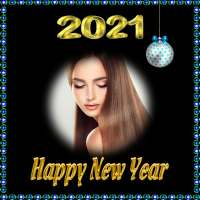 New Year Frame And greeting 2021 on 9Apps
