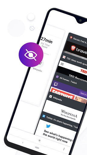 Brave: Duyệt web, tìm kiếm riêng tư nhanh, an toàn screenshot 3