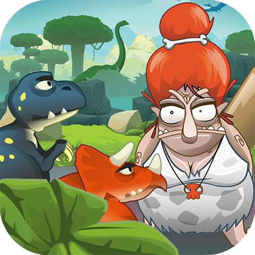 Caveman Dash–Dino Hunter-Hunting Gathering Running