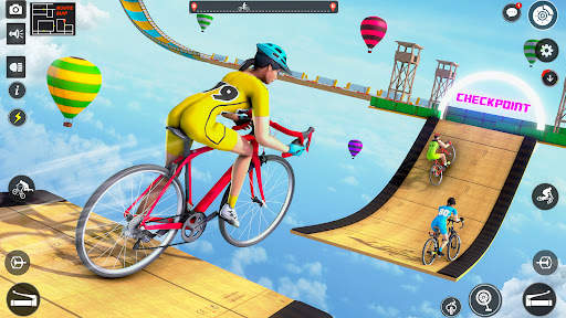 BMX Cycle Stunt Game скриншот 2