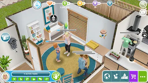 The Sims: FreePlay - Gameplay Walkthrough Part 1 (iOS, Android