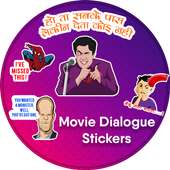 Movie Dialogue Stickers : All Famous Dialogue on 9Apps