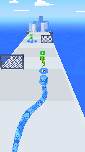 Snake Run Race・3D Running Game screenshot 1