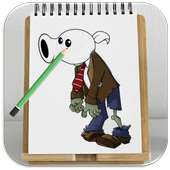 Learn How to Draw All Plants Vs Zombies on 9Apps