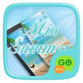(FREE) GO SMS MISS SUMMER THEME