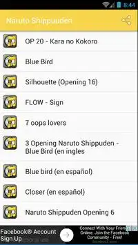 Download do APK de Naruto Shippuuden músicas e letras, Hits. para