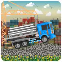 البضائع البسيطة سائق الشاحنة هيل: تسلق الشاحنة 2D