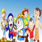 Hindi Cartoons -Doraemon,Motu Patlu,Shinchan,Shiva