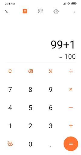 Calculator screenshot 1