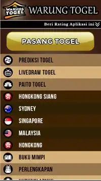 Warung Togel App Download 2022 - Gratis - 9Apps