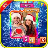 New Year 2019 Photo Frames:Happy New Year 2019 on 9Apps