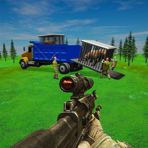 Animal Jungle Rescue Simulator: 3D Shooting Games