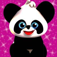 Süßes sprechendes Panda Baby