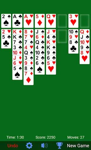 free freecell solitaire green felt - 9Apps