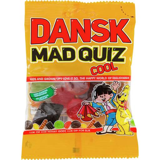 Dansk Mad Quiz - dagligvarer