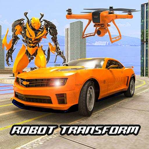 Drone Robot Car Transform Robot Transforming games