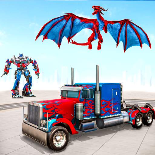 Dragon Robot Car Game – Police Truck Robot Game