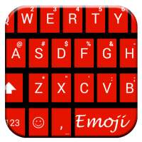 Tiles Red Emoji klavyesinde