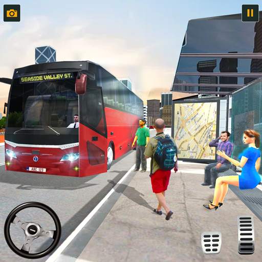 Super Coach Driving 2021 : Bus Free Games 2021