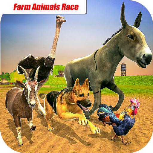 Farm & Pet Animals Racing 3D