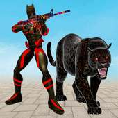 panther hero zombie shooter: juegos de disparos