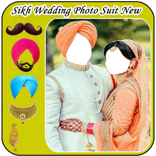 Sikh Wedding Photo Suit New