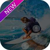 Cool Surfing lock screen🏄