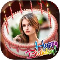 Birthday Cake Photo Frame - Collage Editor on 9Apps