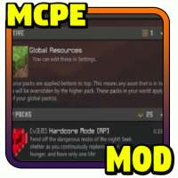 Hardcore Mode MCPE - Minecraft Mod
