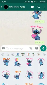 Scarica Stitch Sticker pack and lilo for whatsapp APK 1.0 per Android 