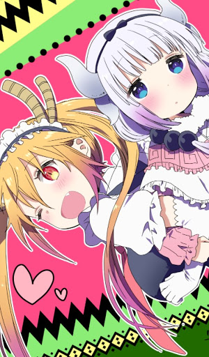 Kobayashi Maid Dragon Wallpaper Fanart APK for Android Download