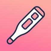 Body temperature thermometer tracker app for fever
