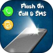 Flashlight Blink on Call & SMS