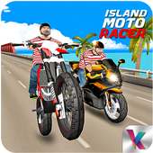 Bike Racer 3D 2017: Island