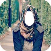 Hijab Girl Jeans Fashion Photo Frames